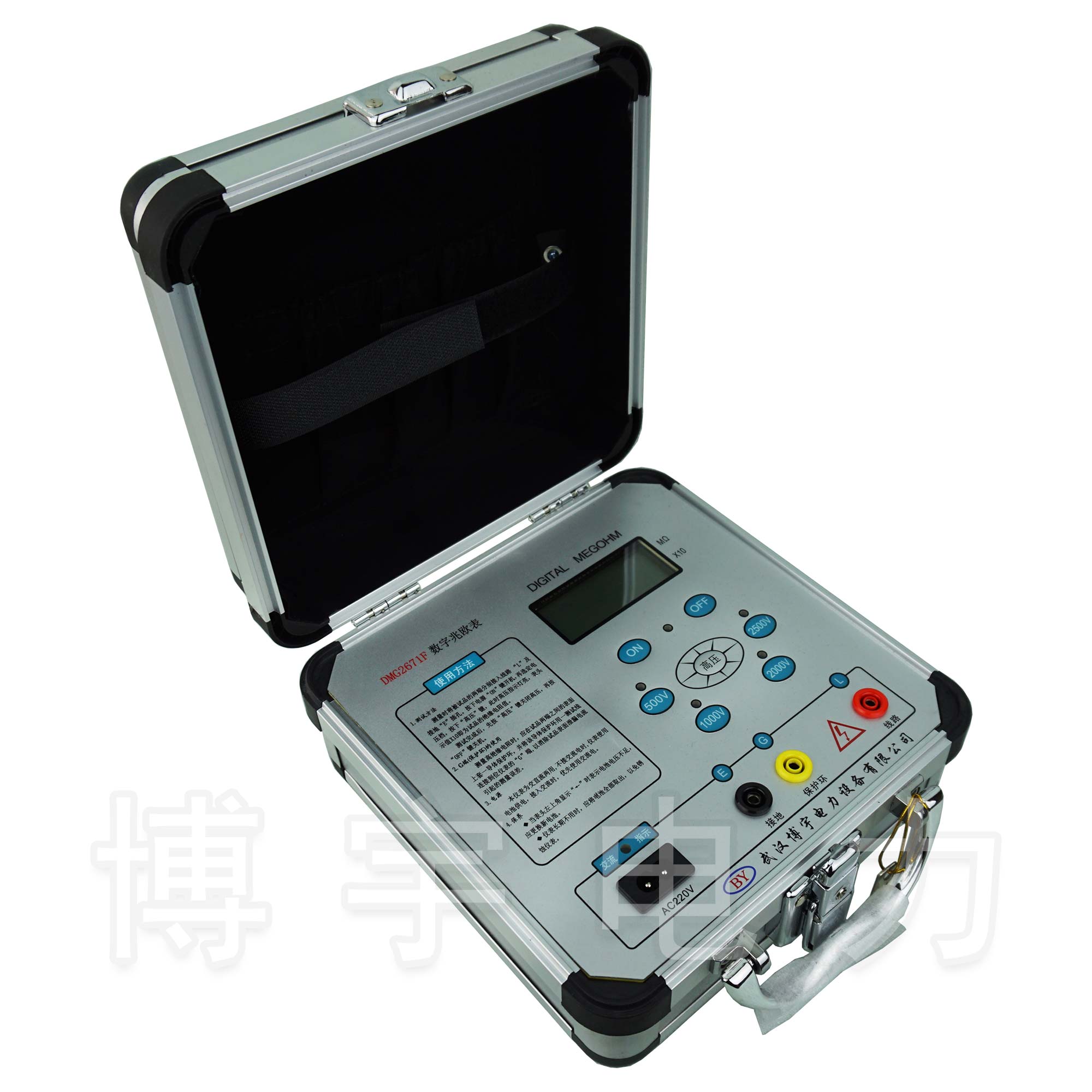 DMG2671F數(shù)字絕緣電阻測(cè)試儀(兆歐表) DMG2671F數(shù)字絕緣電阻測(cè)試儀(兆歐表)
